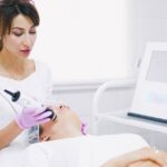 cold plasma skin tightening facial treatment