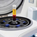 Centrifuge processing autologous blood