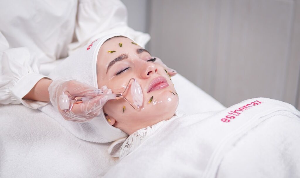 dermaplane facial dark spots professional treatment