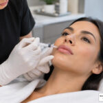 Proper cold compress technique on lips to soothe swelling